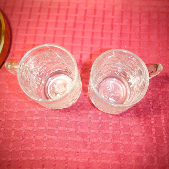 Set of *2* ~ CRYSTAL MUGS ~ One Price (4 Sets Available) - Picture 2 of 2